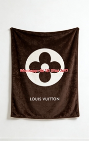 LV Monogram Flower Blanket Minimalist LV Throw 165